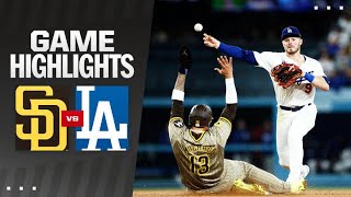 Padres vs. Dodgers Game Highlights (9/26/24) | MLB Highlights