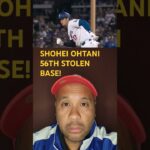 SHOHEI OHTANI 56TH STOLEN BASE | PADRES VS. DODGERS | MLB HIGHLIGHTS (9/25/24) #shorts