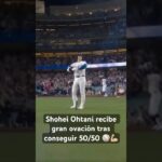 SHOHEI OHTANI RECIBE INCREÍBLE OVACIÓN tras HISTÓRICO 50/50 con DODGERS de LOS ÁNGELES en MLB