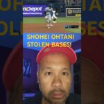 SHOHEI OHTANI steals 49th BASE | DODGERS VS. MARLINS | MLB HIGHLIGHTS [9/18/24] #shorts #mlb