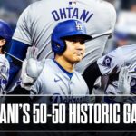 SHOHEI OHTANI’S 50-50 Game SHATTERS Records: BEST Single-Game Performance? | Baseball-Bar-B-Cast