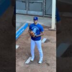 Shohei Ohtani Pitching 👀 #shorts #mlb #baseball #dodgers #shoheiohtani