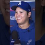 Shohei Ohtani on appreciation to Dodger Fans ￼￼#dodgers #mlb #shoheiohtani #fyp