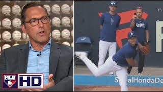 Shohei Ohtani pitching in playoffs? – Mark Derosa on Dodgers rotation for postseason | MLB Network