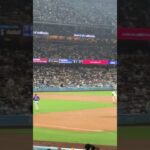 Shohei Ohtani tagging up on routine fly ball