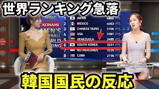 【WBC】韓国が世界ランキング急落に激怒。韓国が弱くなった理由とは？ランキング1位日本も他人事と言えなくなった高野連のあるルール改正とは？