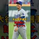 大谷翔平選手、試合前にいちゃつく