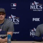 2024 NLCS: Shohei Ohtani talks Dodgers World Series & Tommy Edman (大谷翔平、ドジャース・ワールドシリーズとトミー・エドマンを語る)