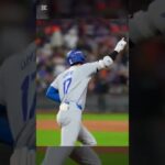 BIG HOMERUN FOR SHOHEI OHTANI #mlb #shoheiohtani #baseball #sports #dodgers #shorts #shortvideo