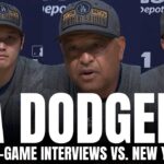 Dave Roberts, Tommy Edman & Shohei Ohtani React to LA Dodgers Making World Series, NLCS Win vs. Mets