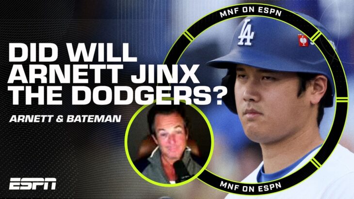 Did Will Arnett JINX Shohei Ohtani & the Dodgers after reading the lineup for NLCS? 😮 | ManningCast