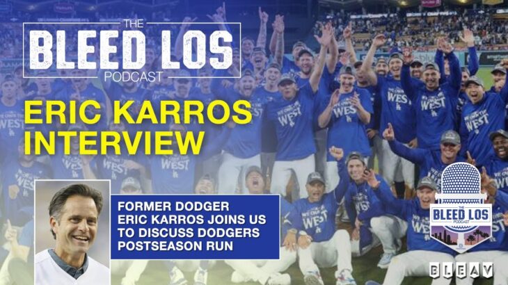 Dodgers Interview Eric Karros discusses Dodgers postseason expectations, Shohei Ohtani and more