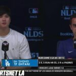 Dodgers NLDS Game 1 Post Game Interviews: Shohei Ohtani, Dave Roberts, Teoscar Hernandez & More!