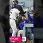 Dodgers’ Ohtani touches the ball with manager Roberts – Shohei Ohtani’s long-awaited World Series