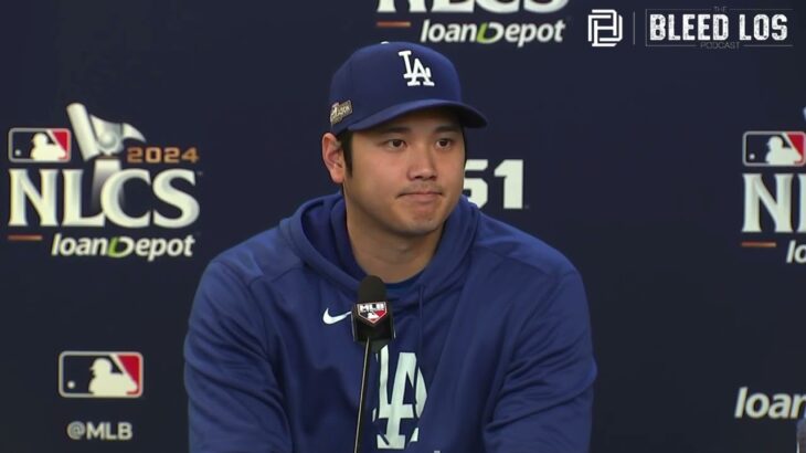 Dodgers Postseason: 大谷翔平がニューヨーク・メッツとのプレーオフ第3戦について語る – Japanese Interview