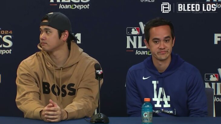 Dodgers Postseason: Shohei Ohtani discusses Game 4 Win over Mets, approach at plate and more