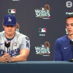 Dodgers Postseason: Shohei Ohtani discusses shoulder injury, sling he wore and more