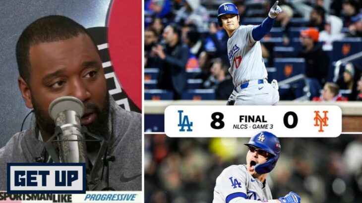 GET UP | “Shohei Ohtani is UNSTOPPABLE!” – Chris Canty says Mets are done after 8-0 loss to Dodgers