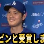 【朗報】大谷翔平愛犬デコピンがMLBからついに受賞!有名米記者サララングもお祝いの声!!【大谷翔平/海外の反応】