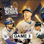 New York Yankees vs Los Angeles Dodgers Live Stream | Game 3 | 2024 MLB World Series Full Game