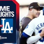 Padres vs. Dodgers NLDS Game 2 Highlights (10/6/24) | MLB Highlights