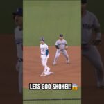 SHOHEI OHTANI DOUBLE SAVES DODGERS OMG!!😱#shorts #mlb #baseball