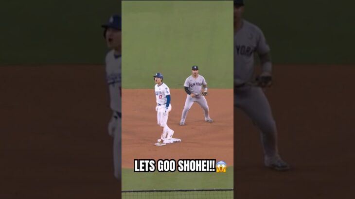 SHOHEI OHTANI DOUBLE SAVES DODGERS OMG!!😱#shorts #mlb #baseball