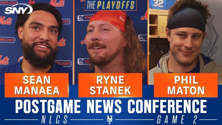 Sean Manaea on striking out Shohei Ohtani, Phil Maton, Ryne Stanek on closing out Mets’ Game 2 | SNY