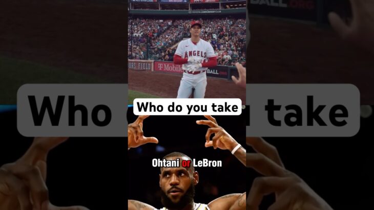 Shohei Ohtani has everything #mlbb #shoheiohtani #baseball #lebronjames #nba