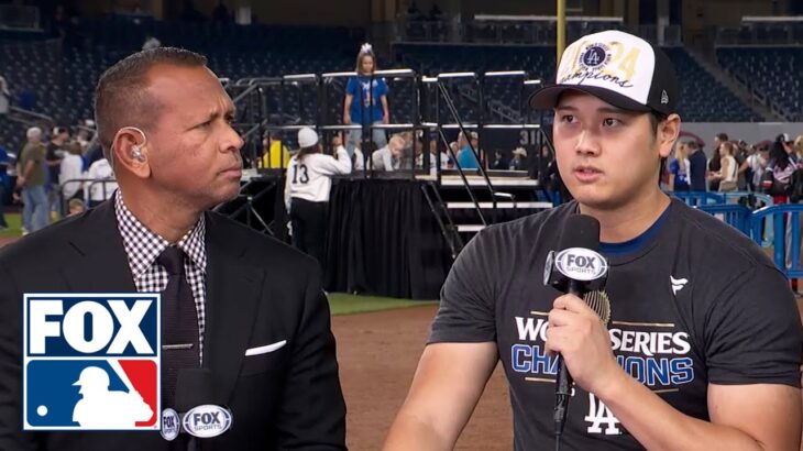 Shohei Ohtani joins ‘MLB on Fox’ crew to discuss Dodgers winning the 2024 World Series