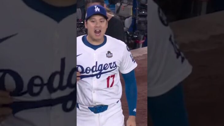 Shohei Ohtani reacts to Freddie Freeman’s WALK-OFF GRAND SLAM!