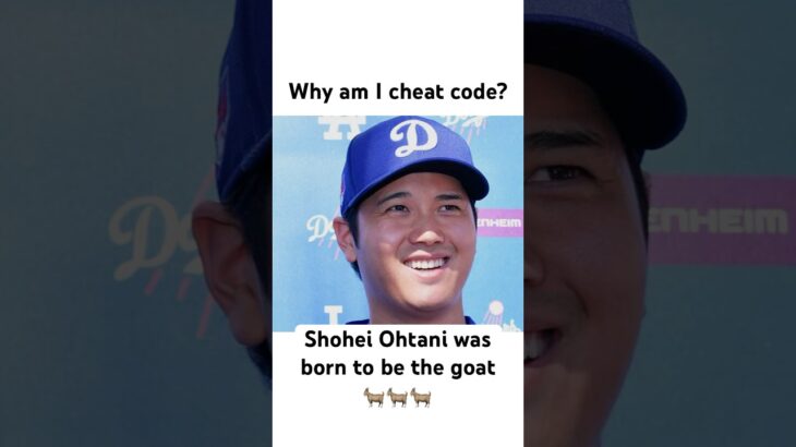 Shohei Ohtani’s born to be the goat story #mlbb #shoheiohtani #baseball #interesting #athlete