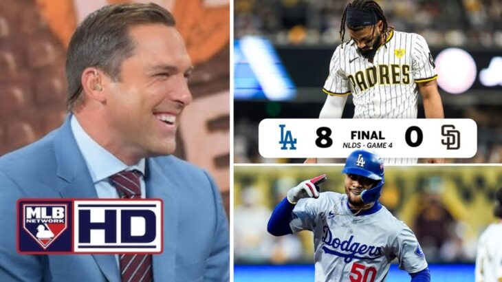 The Dodgers are not done yet! – MLB Network on Ohtani explodes helps Dodgers beat Padres 8-0 in GM 4