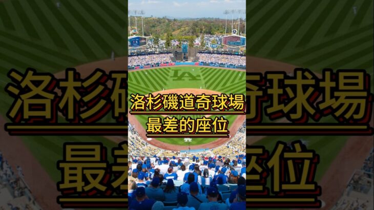 洛杉磯道奇 道奇球場 最差的座位  dodgers Shohei Ohtani  Dodgers vs. Yankees #mlb  #大谷翔平  #losangeles