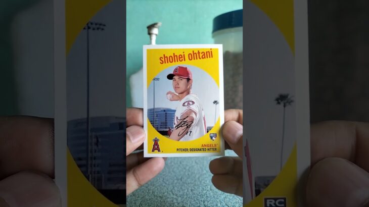 2018 Topps Archives #50 Shohei Ohtani #fypシ゚ #toppsarchives #shoheiohtani