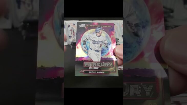 2024 Topps Cosmic Chrome Shohei Ohtani Planetary Pursuit Mercury  #groupbreaks #sportscards #mlb