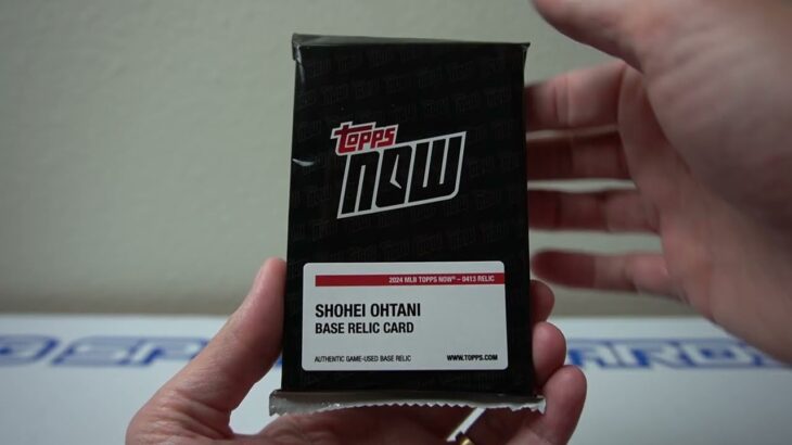 2024 Topps Now Shohei Ohtani 200th HR Game-Used “Base Relic” pack opening! #’d to /125 or less!