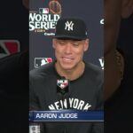 Aaron Judge Praises Shohei Ohtani! 👏 MLB’s Best Showdown #Judge #Ohtani #WorldSeries