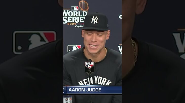 Aaron Judge Praises Shohei Ohtani! 👏 MLB’s Best Showdown #Judge #Ohtani #WorldSeries