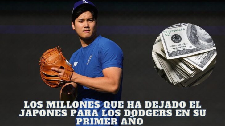 Como Shohei Ohtani Generó $ 120 Millones de Dólares para los Dodgers en su primer año con el equipo