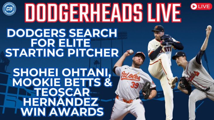 DodgerHeads Live: Dodgers searching for top-end starter, Shohei Ohtani adds multiple awards