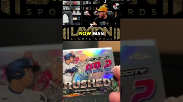 Dodgers -Shohei Ohtani -Crushed #livebreaks #boxbreaks #mlb #baseballcard #toppschrome #baseball