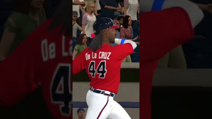 Elly De La Cruz goes back-to-back with Shohei Ohtani #mlbtheshow23 #shotime