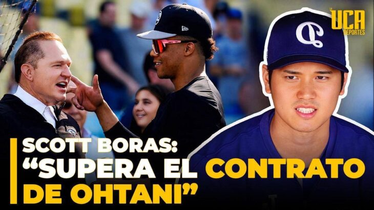 SCOTT BORAS PLANEA QUE JUAN SOTO “SUPERE EL CONTRATO DE SHOHEI OHTANI”