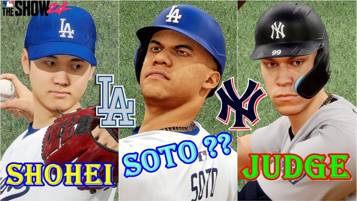 ⚾ドジャース🆚ヤンキース⚾大谷翔平 Shohei Ohtani🆚アーロン・ジャッジ Aaron Judge⚾フアン・ソト Juan Soto⚾ #shoheiohtani #ohtani #soto