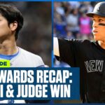 Shohei Ohtani (大谷翔平) & Aaron Judge win MVP, MLB Awards Recap & Free Agency Updates