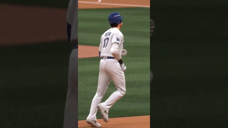 Shohei Ohtani goes deep against the yankees #mlb #mlbtheshow #gaming