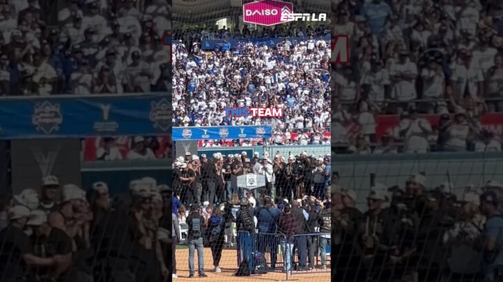 Shohei Ohtani in English to Dodgers fans🥹👏