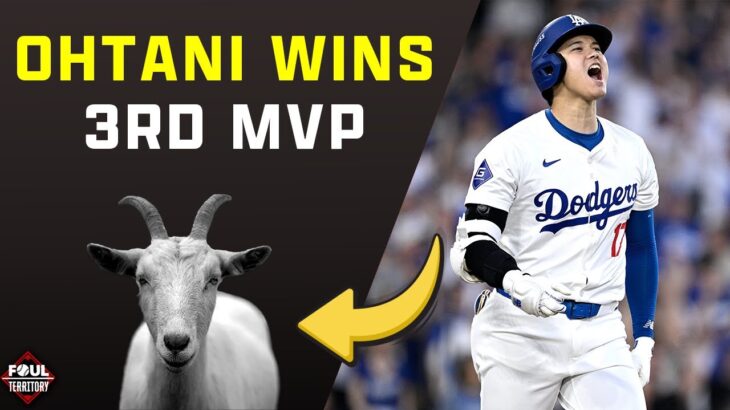 Shohei Ohtani wins 3rd MVP | Foul Territory