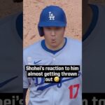 Shohei Ohtani’s Reaction After Telling Austin Barnes to Steal | Almost Gets Thrown Out! 😯😅#dodgers